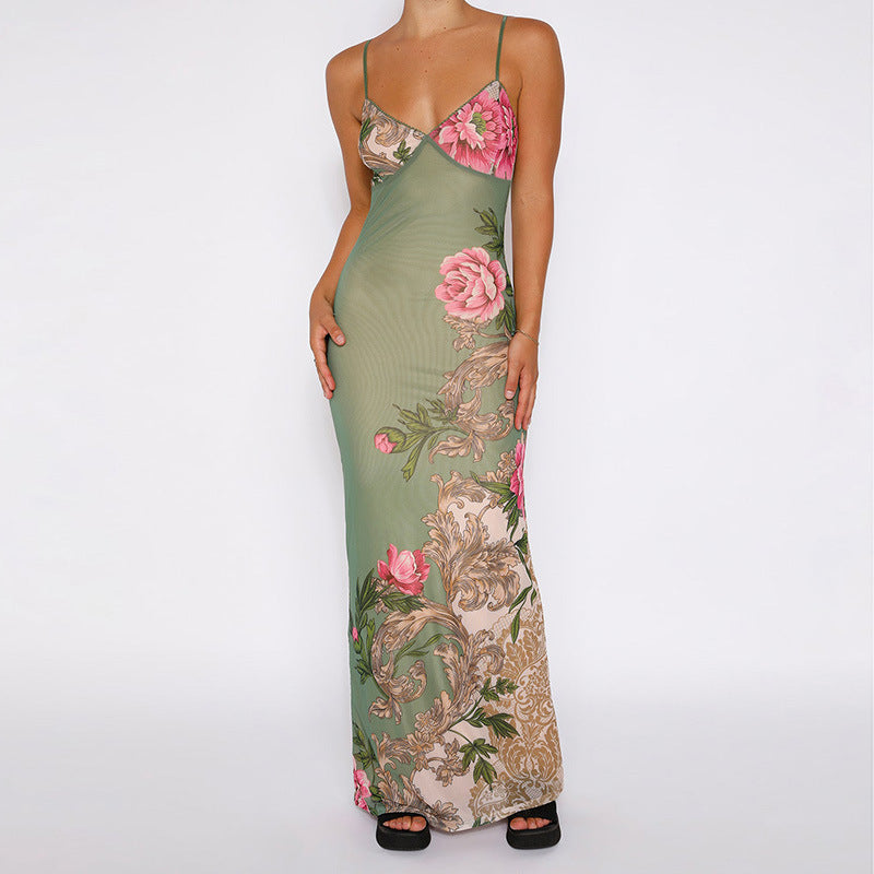 Lily Floral Maxi Dress