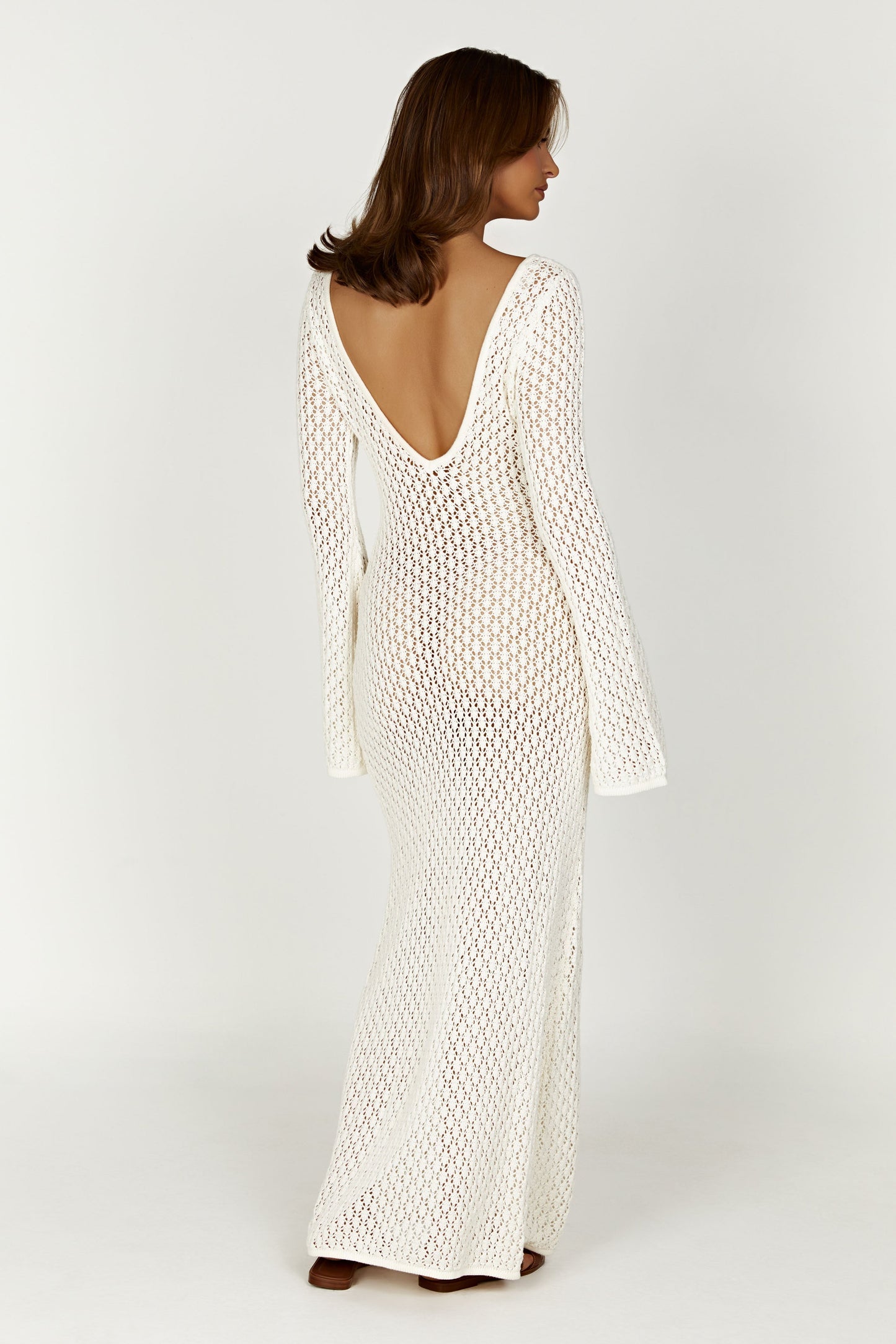 Samantha Crochet Maxi Dress