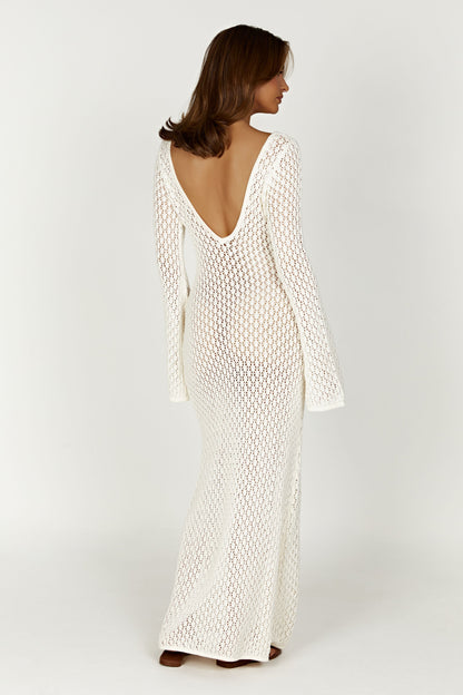 Samantha Crochet Maxi Dress