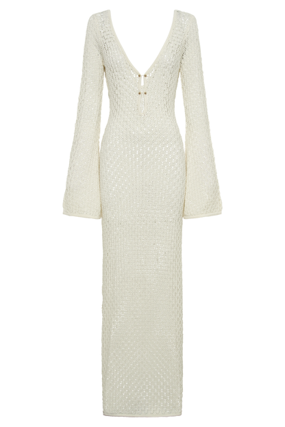 Samantha Crochet Maxi Dress